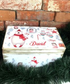 URS - cutie personalizata de Craciun