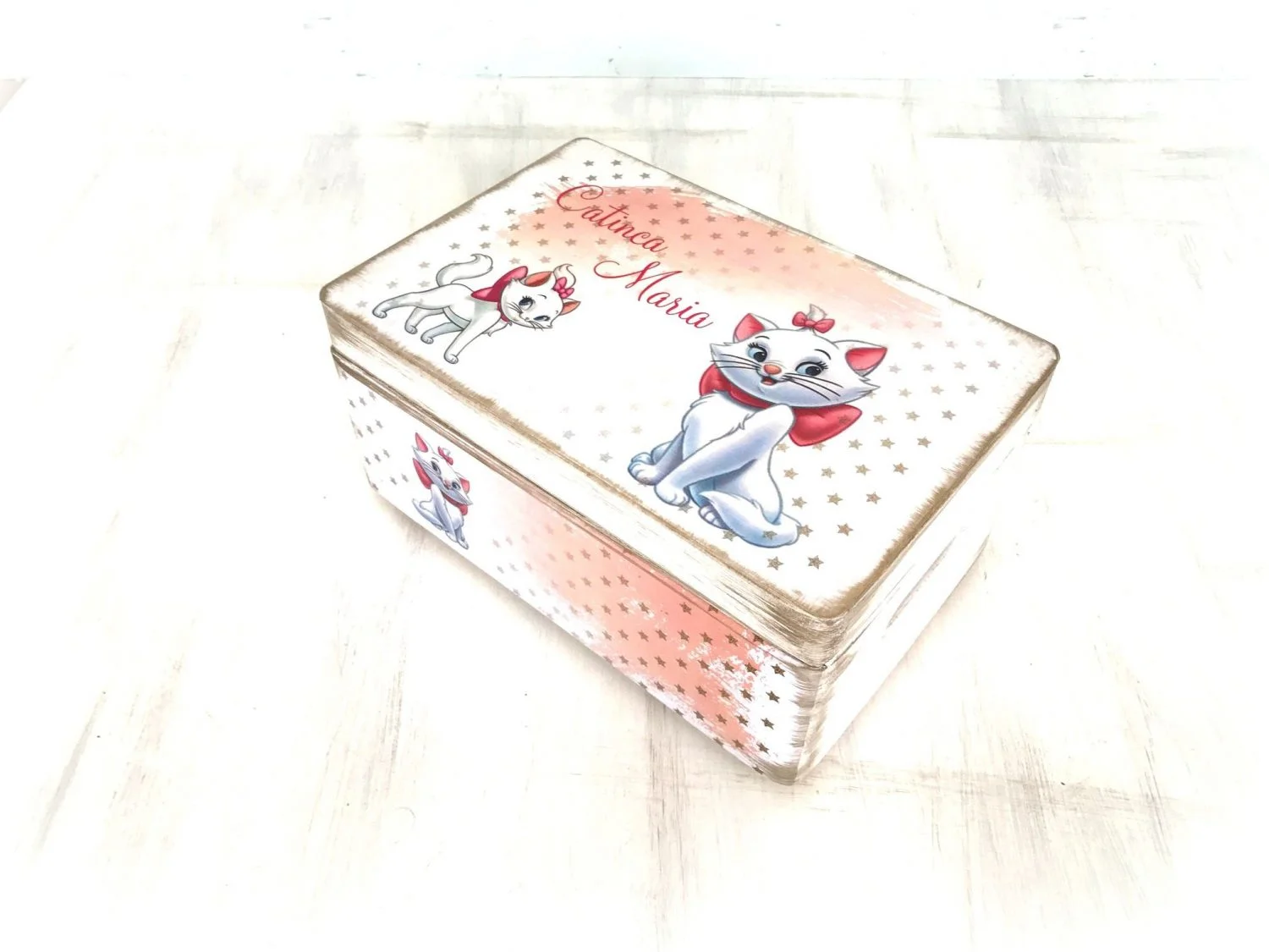 Marie - Cutie personalizata pisicuta