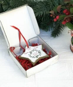 Urs Primul Craciun - Ornament de Craciun personalizat - imagine 3
