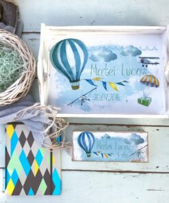 Alternative view of Set 1 An Baloane cu aer cald tava si cutiuta personalizate