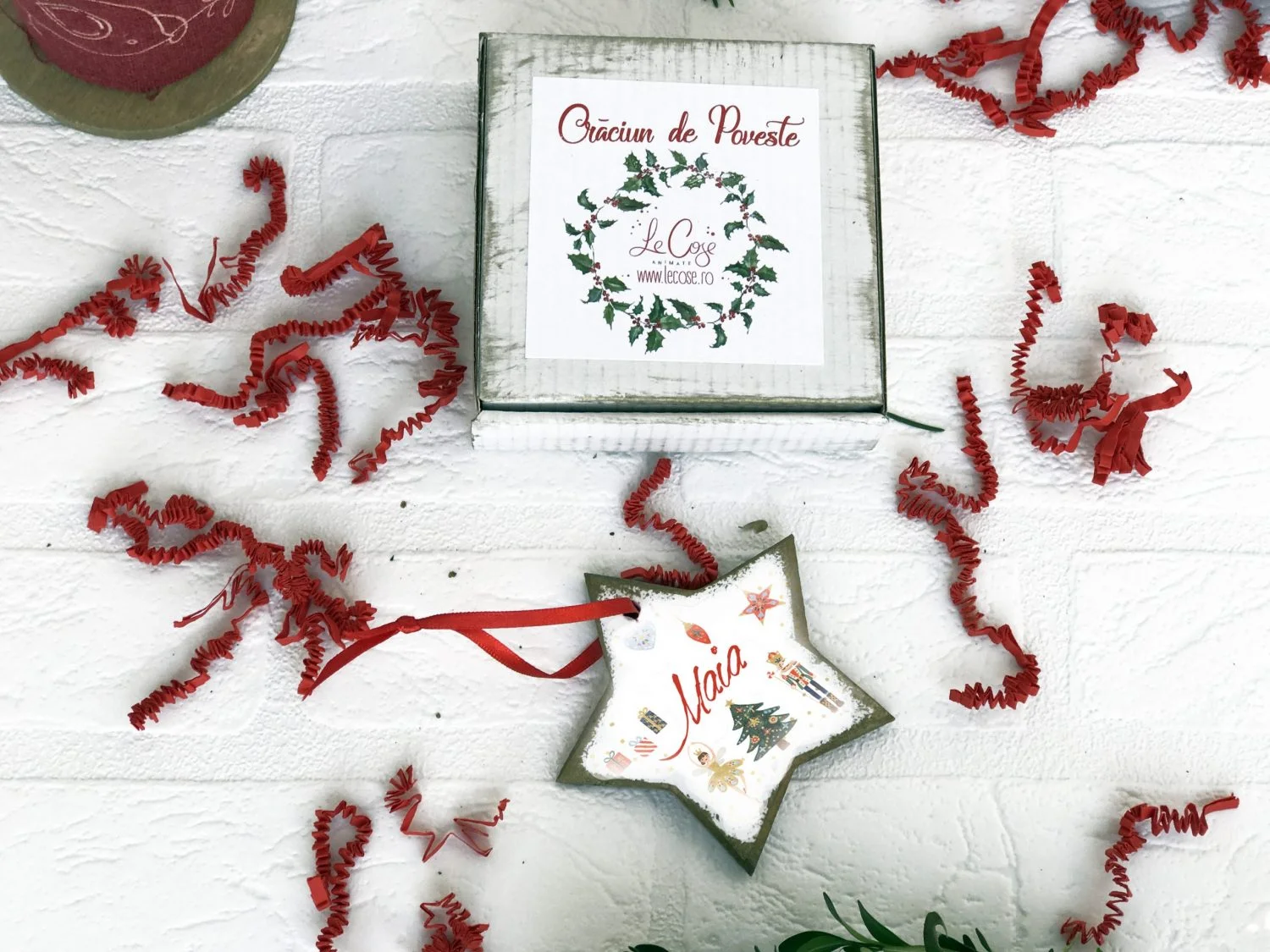 Sparagatorul de Nuci Ornament - Stea personalizata - imagine 2