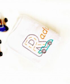 Alternative view of Masinute - prosop 100% bumbac copii personalizat