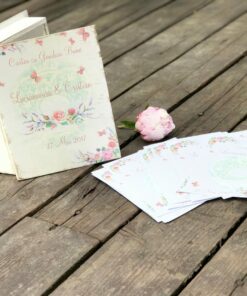 Alternative view of Carte cu Ganduri Bune fluturi si flori