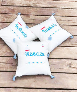 Alternative view of Perna decorativa personalizata cu tema marina