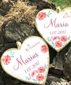 Alternative view of Umerase personalizate Mire si Mireasa - Rosu