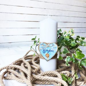 Stay Wild Lumanare Botez Personalizata Le Cose Animate
