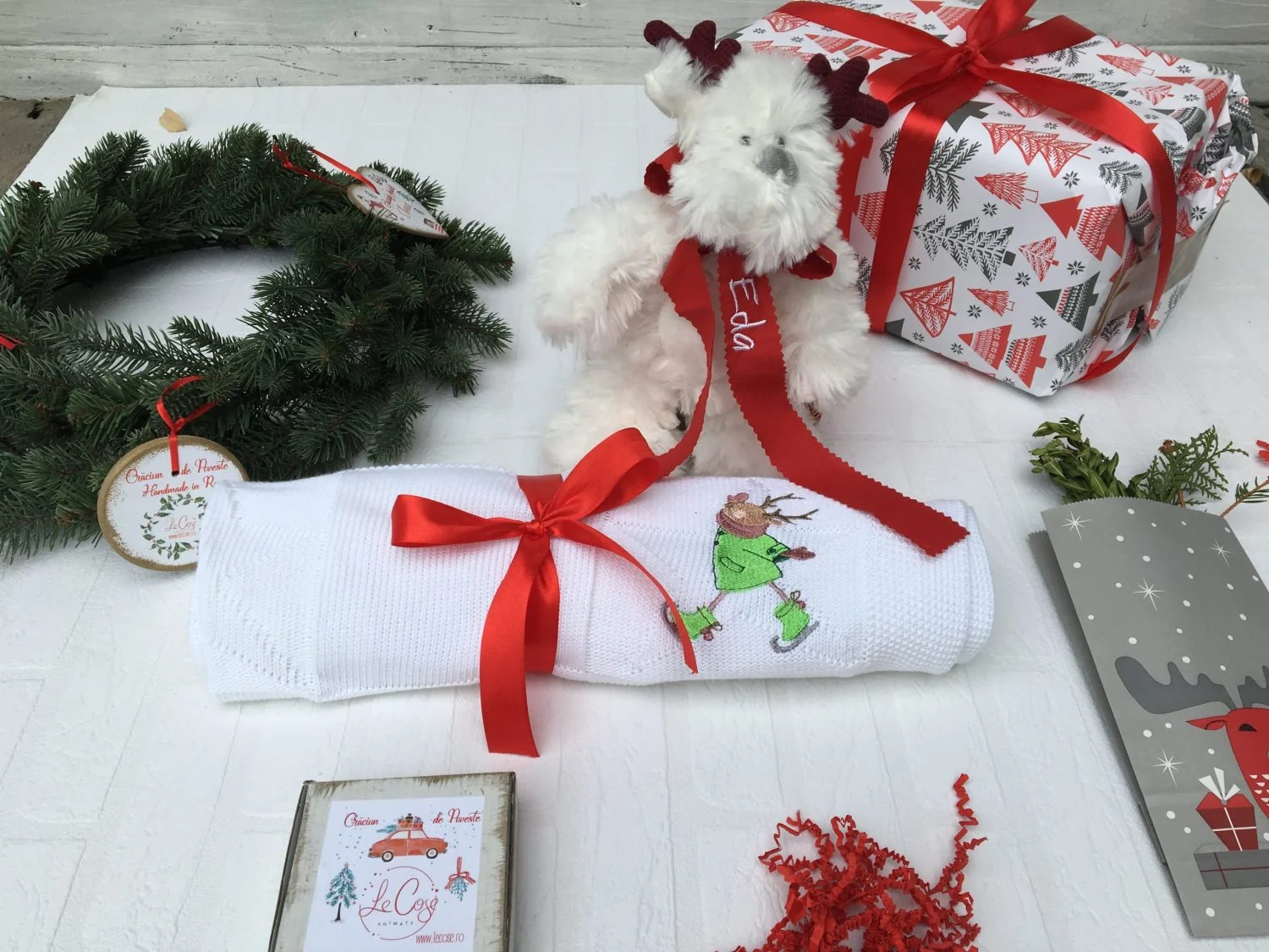 Renul Vesel Jucărie Personalizata Craciun - imagine 4