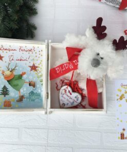 Alternative view of Renul Vesel Jucărie Personalizata Craciun