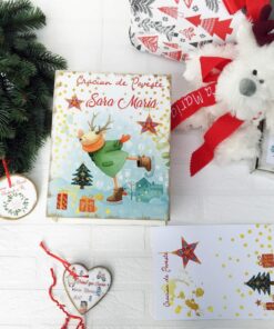 Alternative view of Sweet Baby Reindeer Gift Set -  Cadou Craciun Jucarie Personalizata si Cutie Amintiri