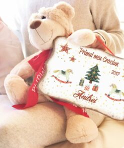 Alternative view of Semn Craciun personalizat bebe - Primul meu Craciun Beary