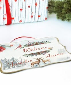 Alternative view of Semn Craciun personalizat - Familia Welcome