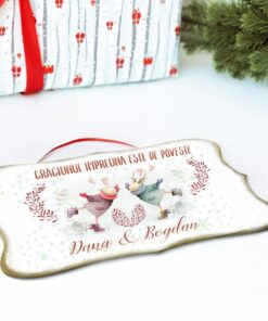 Alternative view of Semn Craciun personalizat - Craciun Indragostiti