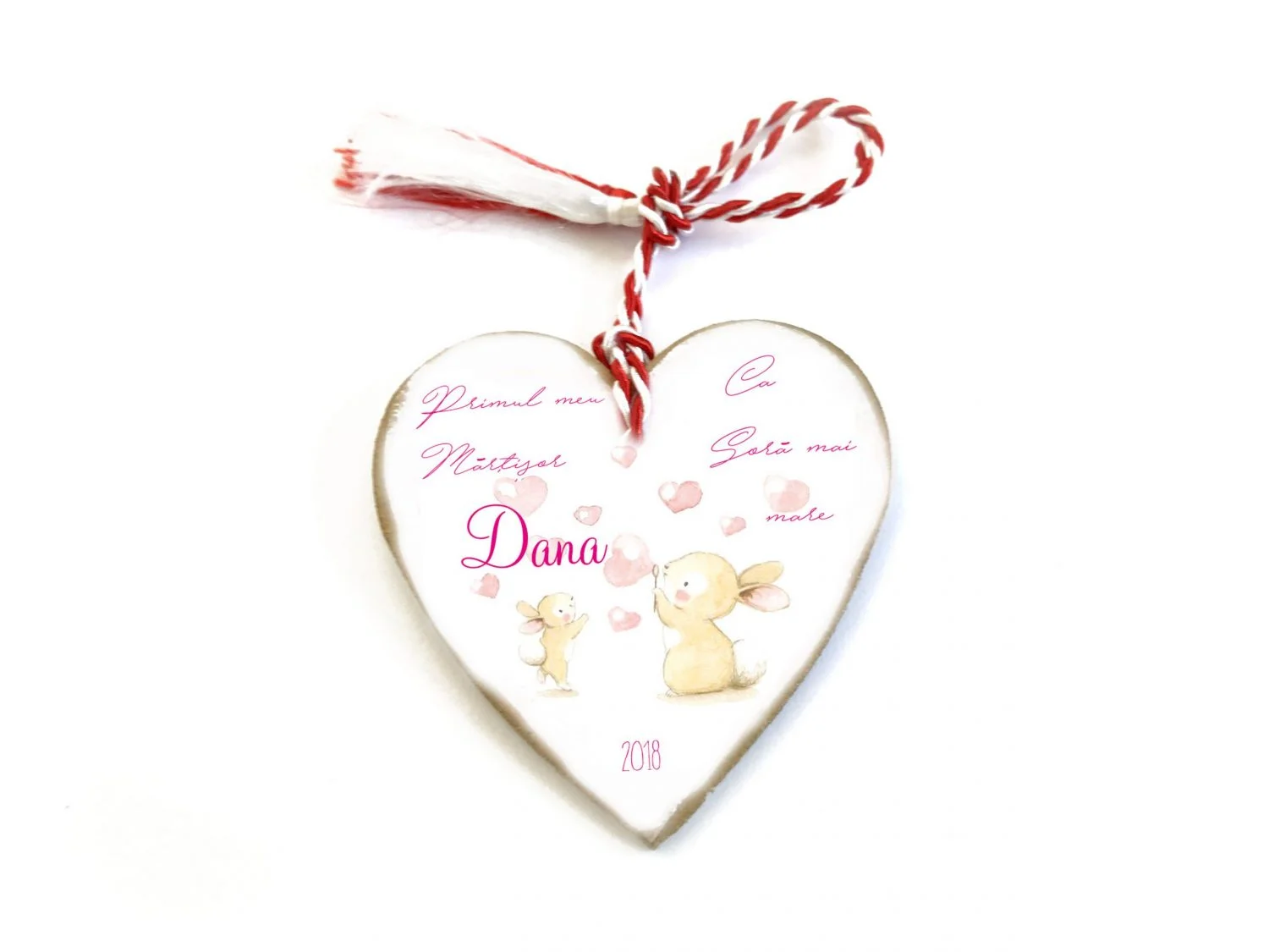 Primul meu Martisor ca Sora mai mare - Bunny Love