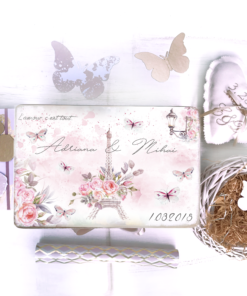 Alternative view of Paris Reverie Box - cutie personalizata amintiri nunta