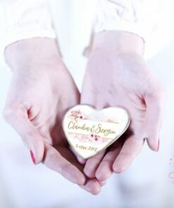 Set 10 Marturii nunta deosebite personalizate - Cirese Delicate