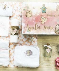 Alternative view of Trusou Botez Personalizat Bufnite Visatoare