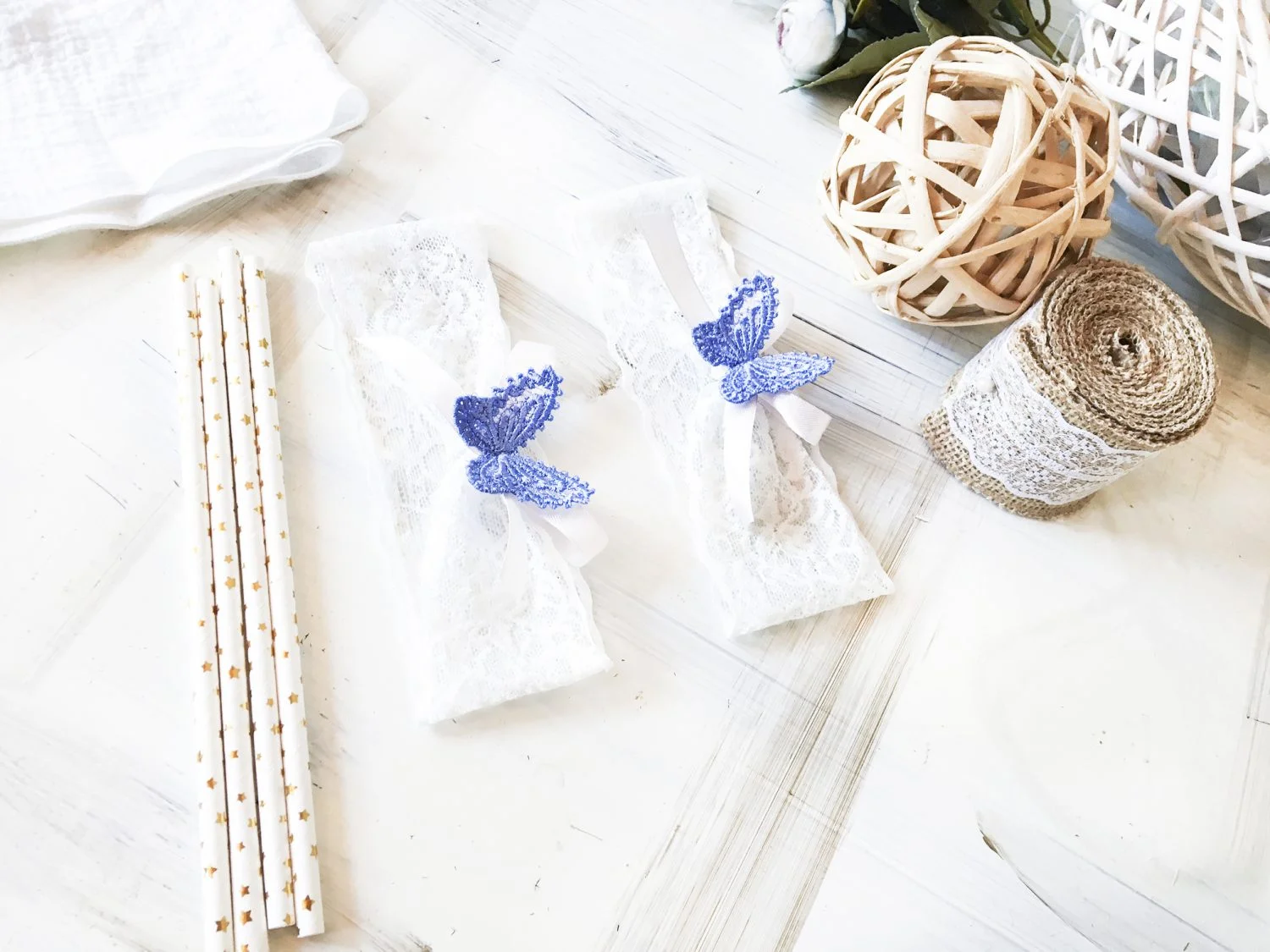 Rochita Botez Panza topita Personalizata Fluturasi Bleu - imagine 5