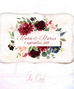 Semn Nunta personalizat Vis Visiniu