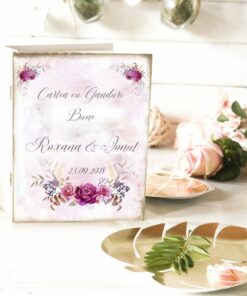 Carte Ganduri Bune Roz Mov