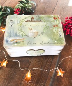 Alternative view of Noel Reverie - cutie personalizata de Craciun