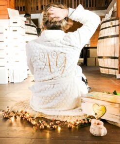 Alternative view of Set cadou Noel Reverie - cutie si halat personalizate