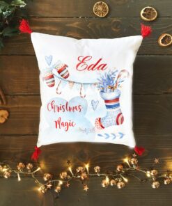 Perna Craciun Personalizata Veselie în Culori