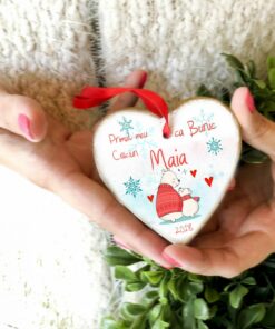 Alternative view of Polar Primul meu Craciun ca Bunica sau Bunic ornament brad