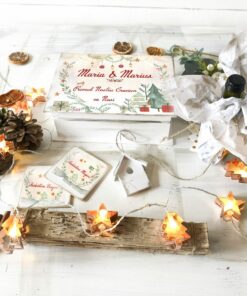 Alternative view of Set cadou Craciun personalizat - Classic Winey Christmas