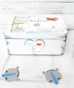 Cutie de amintiri personalizata copii - Micul Print Zburator