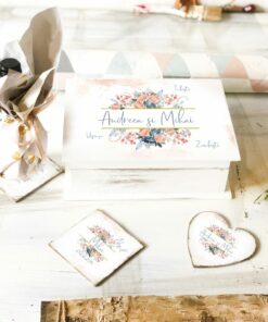 Alternative view of Set cadou personalizat Nasi - Coral