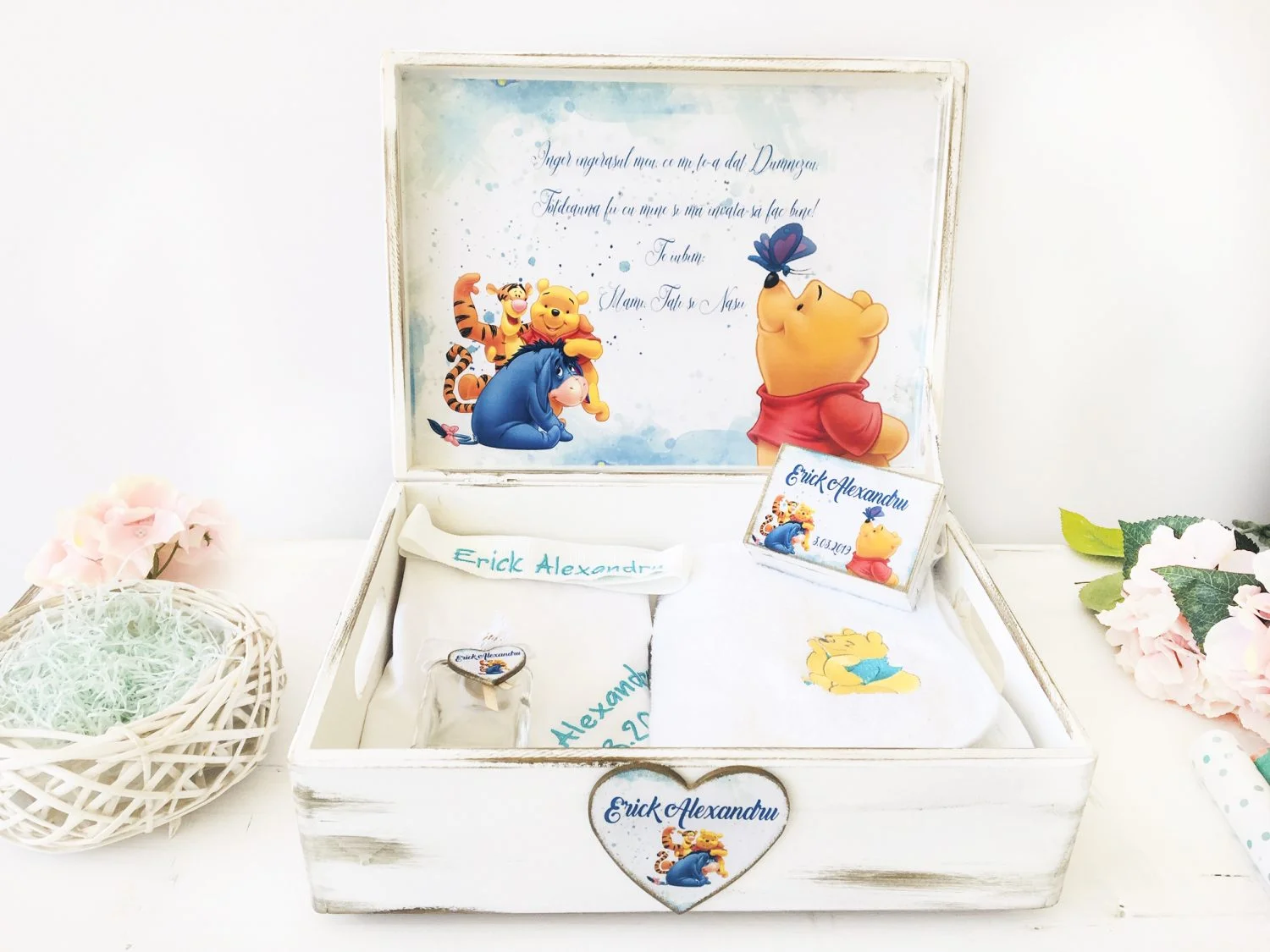 Trusou Botez Personalizat Ursuletul si Prietenii Lui - imagine 3