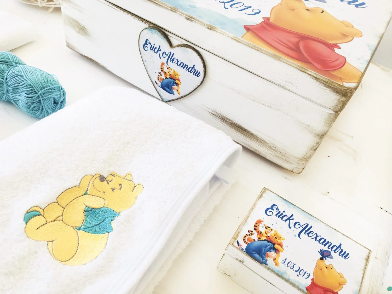 Trusou Botez Personalizat Ursuletul si Prietenii Lui - imagine 4