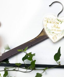 Alternative view of Umerase personalizate Mire si Mireasa - Auriu