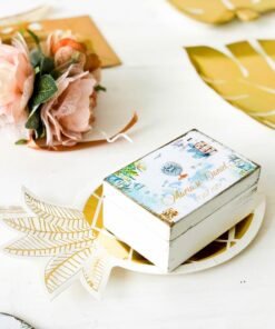 Alternative view of Cutiuta verighete personalizata - Calatori