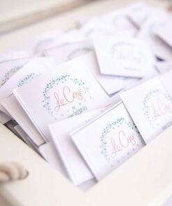 Alternative view of Set 10 Inimioare marturii personalizate - Boboci toamna magneti