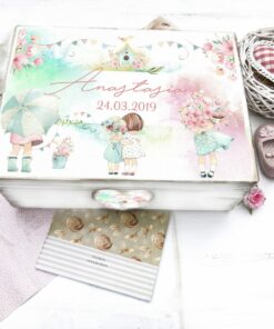 Cutie personalizata copii - Prietenie