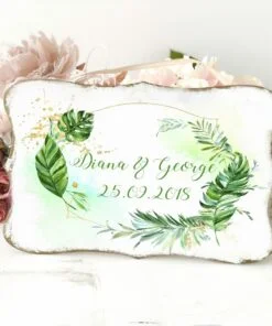 Verde - Semn Nunta Personalizat