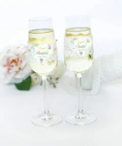 Pahare personalizate Miri sau Nasi - Calatori set 2 bucati