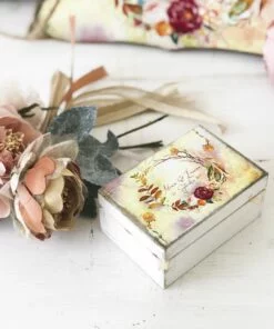 Alternative view of Cutiuta verighete personalizata - Boboci Toamna