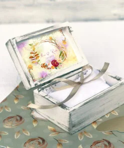 Cutiuta verighete personalizata - Boboci Toamna