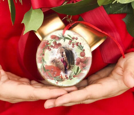 Craciun MAgic - ornament cu fotografia ta