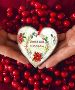 Special Christmas - inimioara ornament personalizat