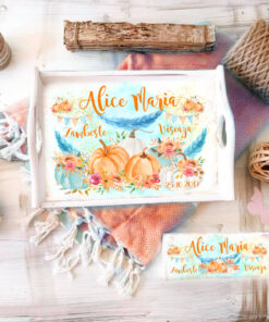 Set 1 An Bebe Dovleac - tava si cutiuta mot