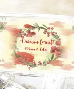 Alternative view of Craciun MAgic Veselie – cutie personalizata cu fotografia ta