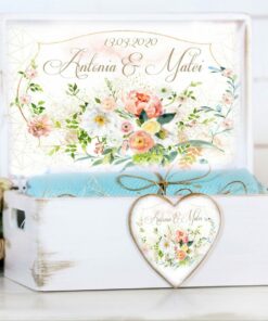 Dorinta - cutie dar nunta personalizata