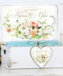 Dorinta - cutie dar nunta personalizata