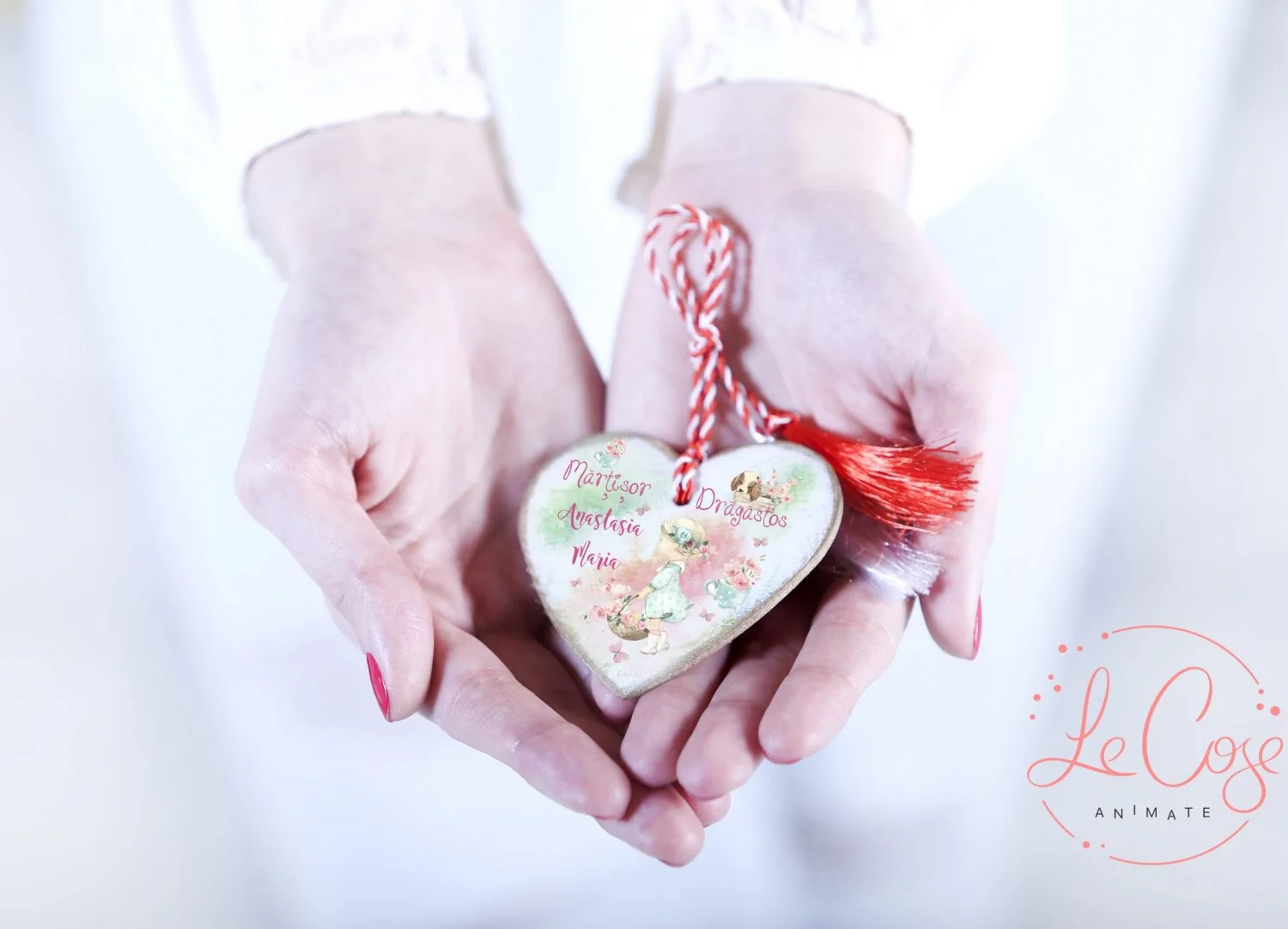 Martisor Dragastos Little Girls - Martisoare personalizate cu nume - imagine 2