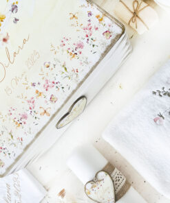 Alternative view of Trusou Botez Personalizat Flori de Camp