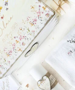 Alternative view of Trusou Botez Personalizat Flori de Camp