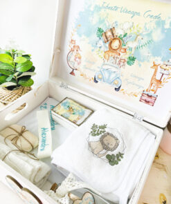 Alternative view of Trusou Botez Personalizat Bebe Safari